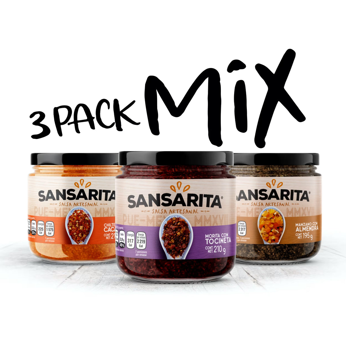 3Pack MIX / 615g