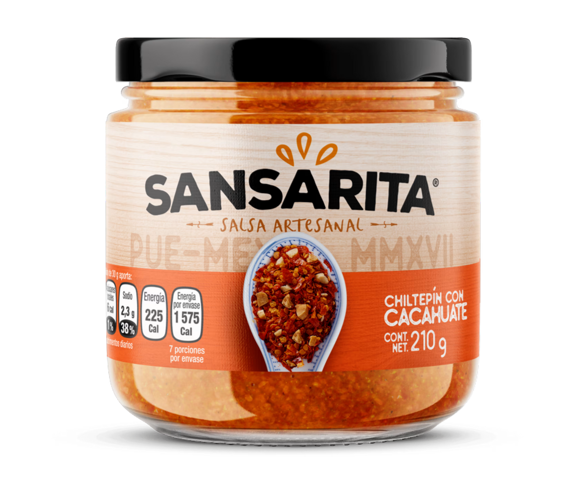 Chiltepín con Cacahuate