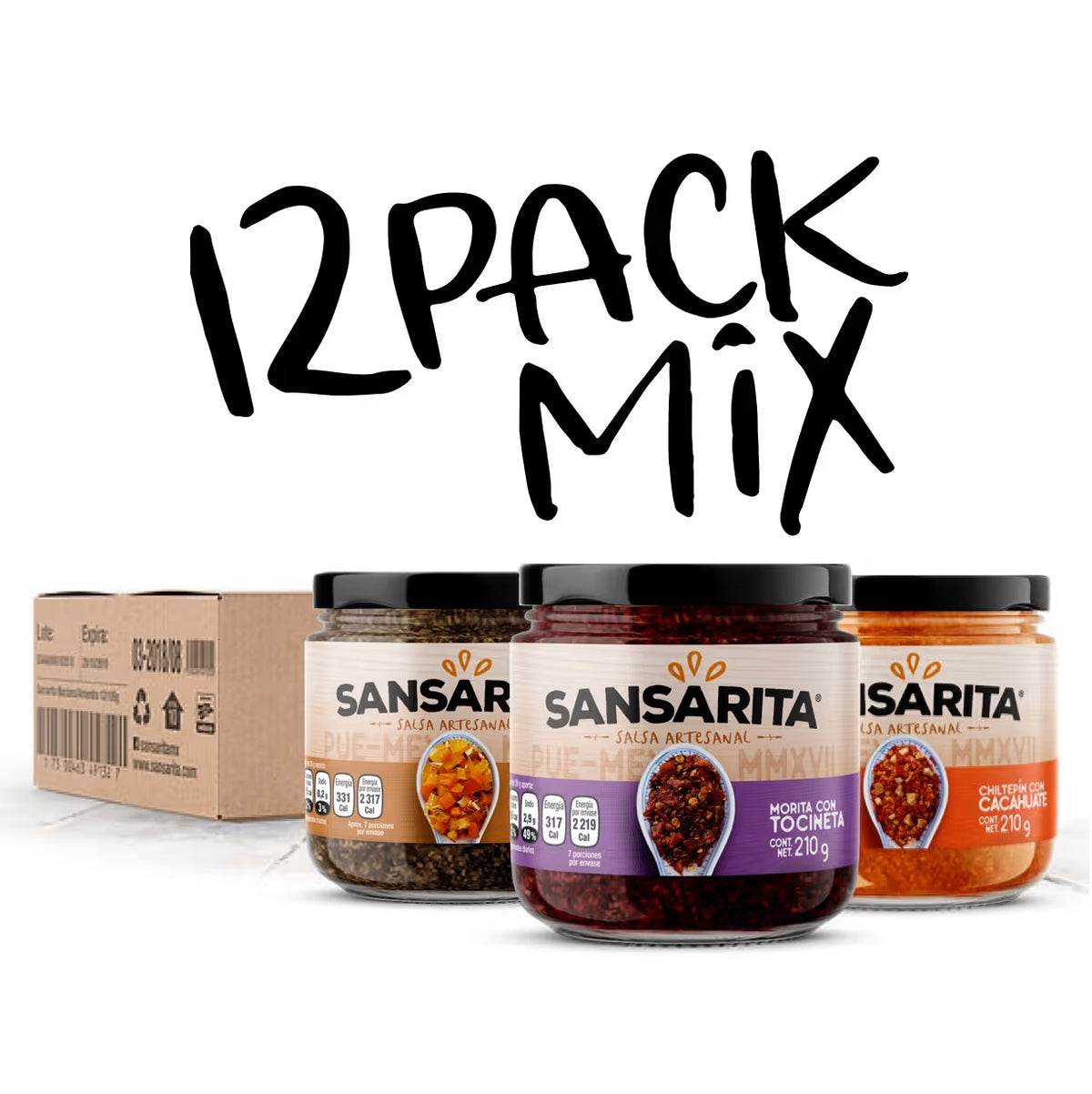 12 PACK - Caja Mix